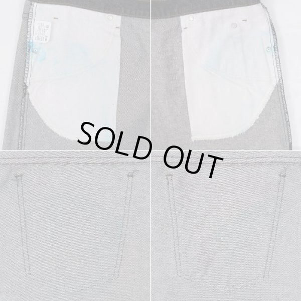 画像4: 80's Levi's 505 先染め ブラックデニムパンツ "1WASH / MADE IN USA" (4)