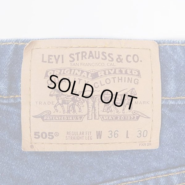 画像3: 90's Levi's 505 デニムパンツ "W36 L30" (3)