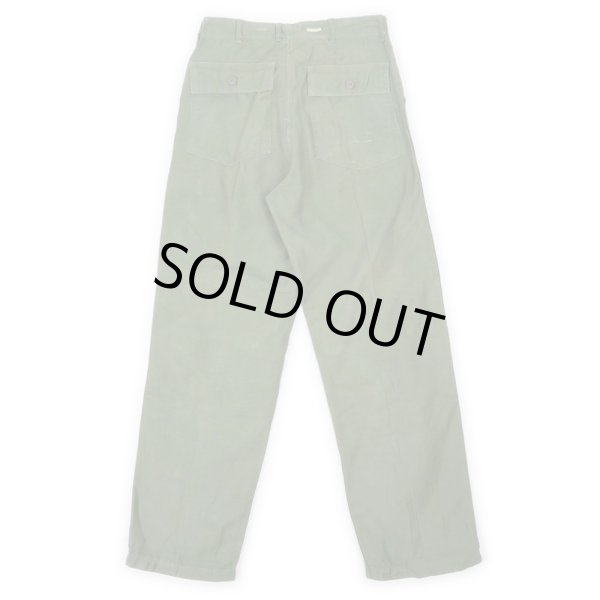 画像2: 60's US.ARMY コットンサテン ベイカーパンツ (2)