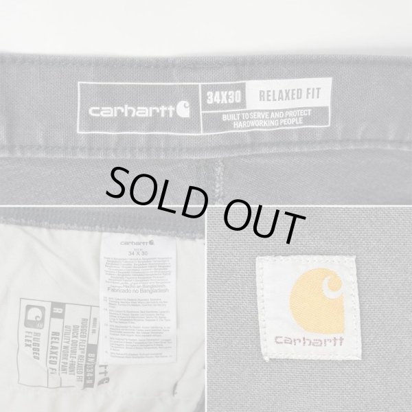 画像3: 00's Carhartt ダブルニー ペインターパンツ "W34 L30" (3)