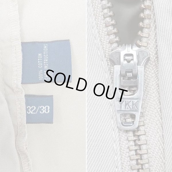 画像4: 90-00's Polo Ralph Lauren ノータック チノトラウザー "W32 L30" (4)