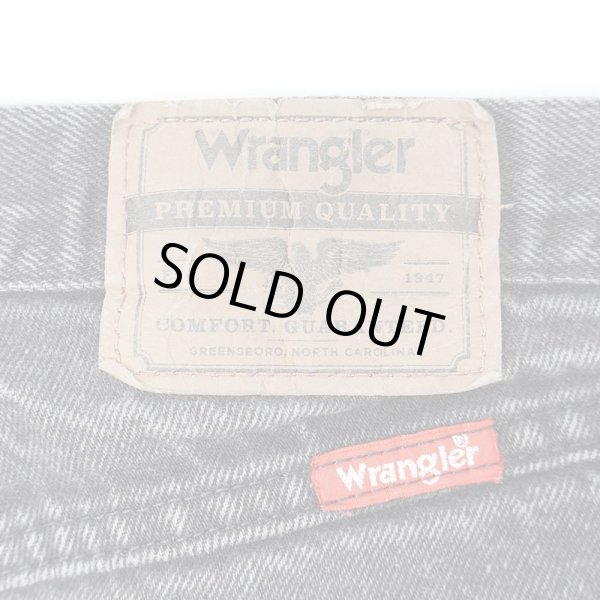 画像3: 00's Wrangler 97601CB ブラックデニムパンツ "W33 L30" (3)