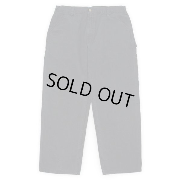 画像2: Early 00's Carhartt ダックペインターパンツ "FADE BLACK / W36 L29相当" (2)