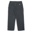 画像2: 00's Carhartt ダックペインターパンツ "B11 BLK" (2)