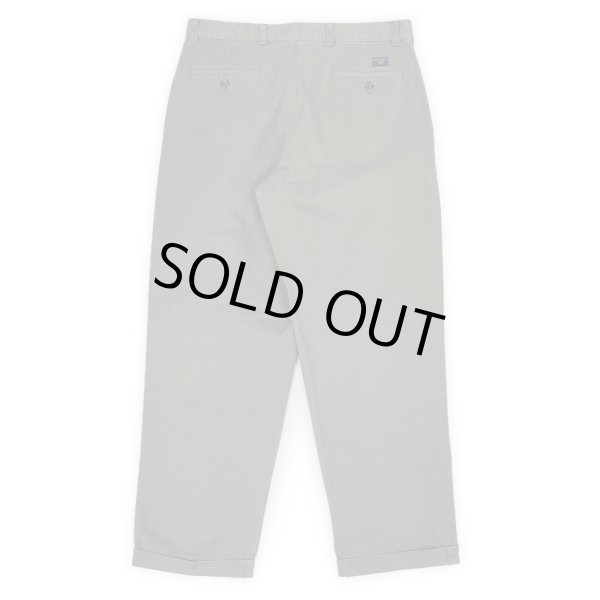 画像2: Early 00's DOCKERS 2タック チノトラウザー "OLIVE / W34 L30" (2)