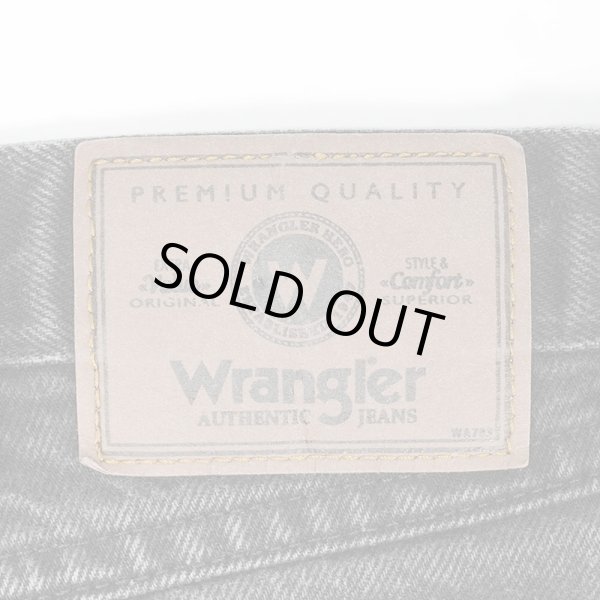 画像3: 00's Wrangler ブラックデニムパンツ "W34 L30" (3)