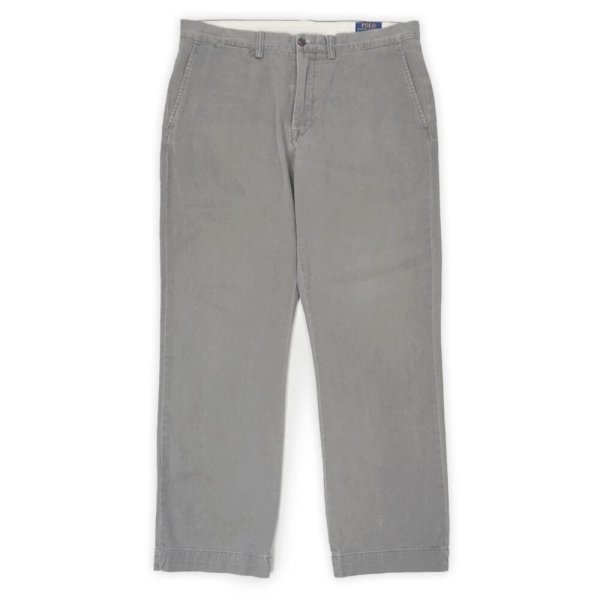 画像1: 00's Polo Ralph Lauren ノータックチノトラウザー "CLASSIC FIT / W34 L30" (1)