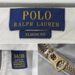 画像4: 00's Polo Ralph Lauren ノータックチノトラウザー "CLASSIC FIT / W34 L30" (4)