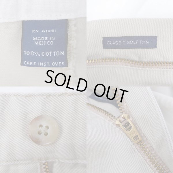 画像5: 90's Polo Ralph Lauren 2タック チノトラウザー "POLO GOLF / DEADSTOCK" (5)