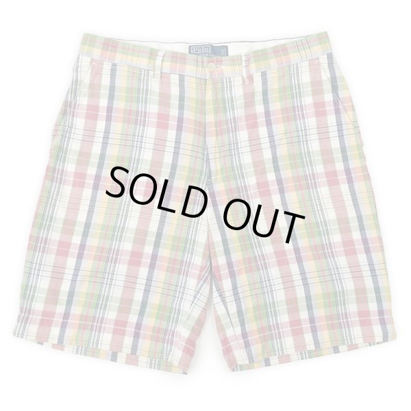 画像1: 00's Polo Ralph Lauren ノータック ショーツ "PROSPECT SHORT" (1)