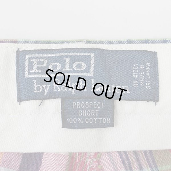 画像3: 00's Polo Ralph Lauren ノータック ショーツ "PROSPECT SHORT" (3)