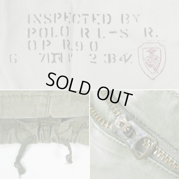 画像4: 00's Polo Ralph Lauren 6ポケット カーゴショーツ "OLIVE" (4)