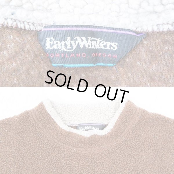 画像2: 90's Early Winters モックネック フリースカットソー (2)