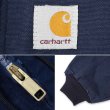 画像5: 00's Carhartt アクティブジャケット “NAVY / BLUE MULE COOKING TEAM” (5)