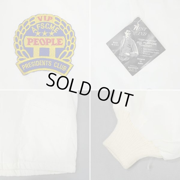 画像3: 80s WEST WIND ナイロンコーチジャケット "DEADSTOCK / MADE IN USA" (3)