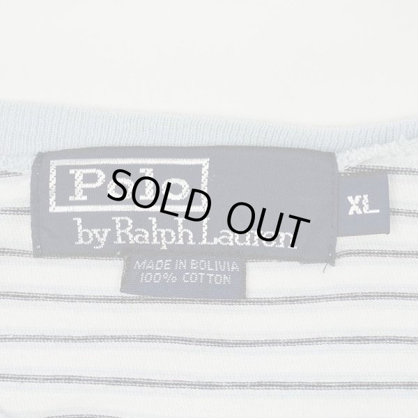 画像2: 90's Polo Ralph Lauren マルチボーダーTシャツ (2)