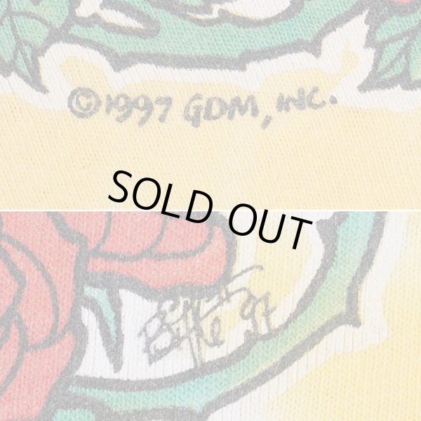 画像3: 90's Grateful Dead タイダイ染め バンドTシャツ "SCARLET FIRE" (3)