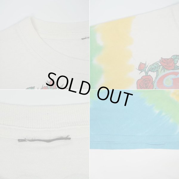 画像4: 90's Grateful Dead タイダイ染め バンドTシャツ "SCARLET FIRE" (4)