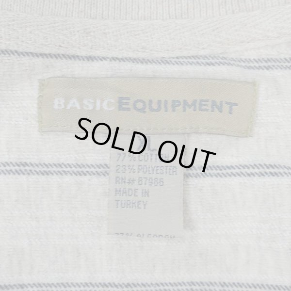 画像2: 00's BASIC EQUIPMENT ヘンリ―ネックTシャツ (2)