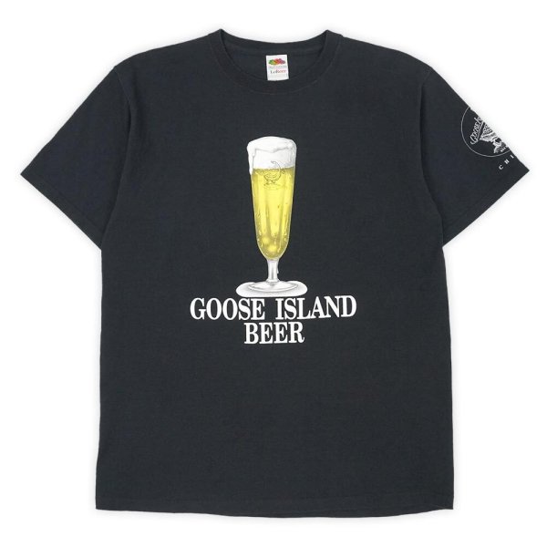画像1: 00's Goose Island 両面プリントTシャツ (1)