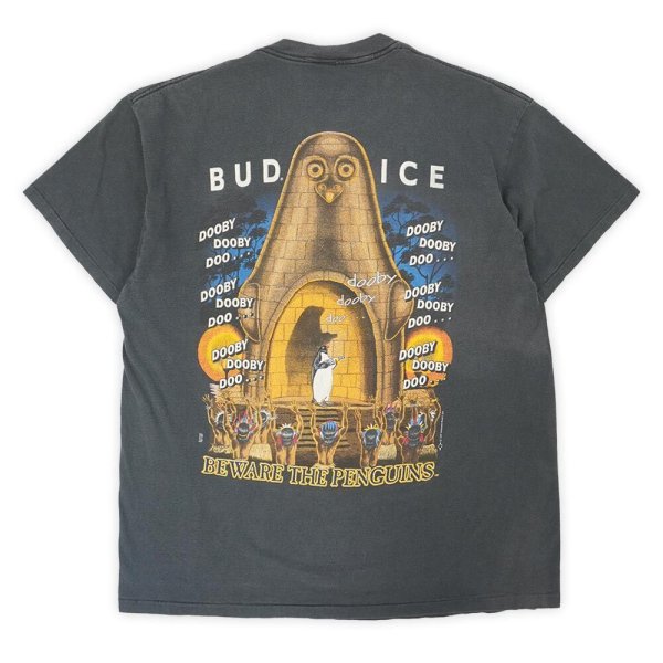 画像1: 90's Budweiser 両面プリントTシャツ "Bud ICE" (1)