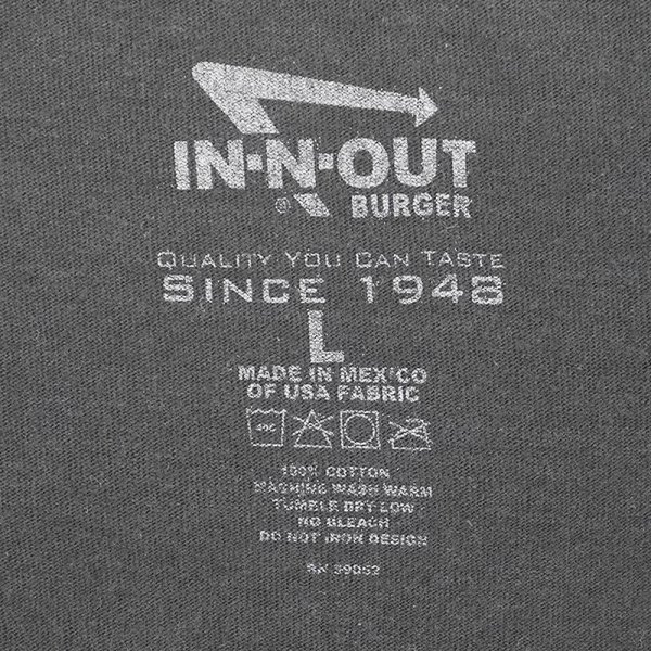 画像3: 00's IN-N-OUT BURGER 両面プリントTシャツ (3)