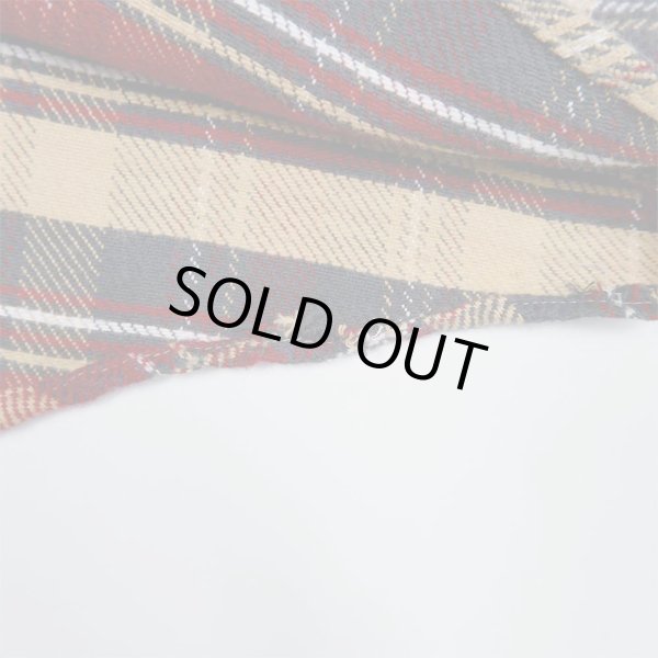 画像4: 80's BIG MAC ヘビーネルシャツ "BEIGE×BURGUNDY" (4)