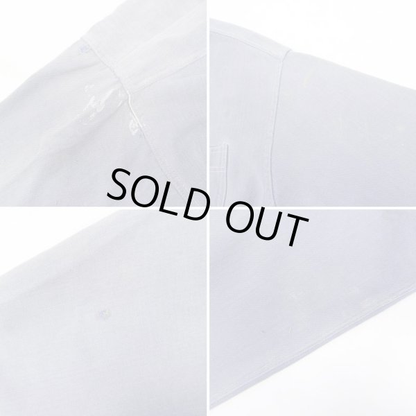 画像5: 40's unknown マチ付き コットンワークシャツ (5)