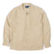 画像1: 90's Polo Ralph Lauren ヘリンボーン オープンカラーシャツ "CALDWELL / SILK×LINEN" (1)