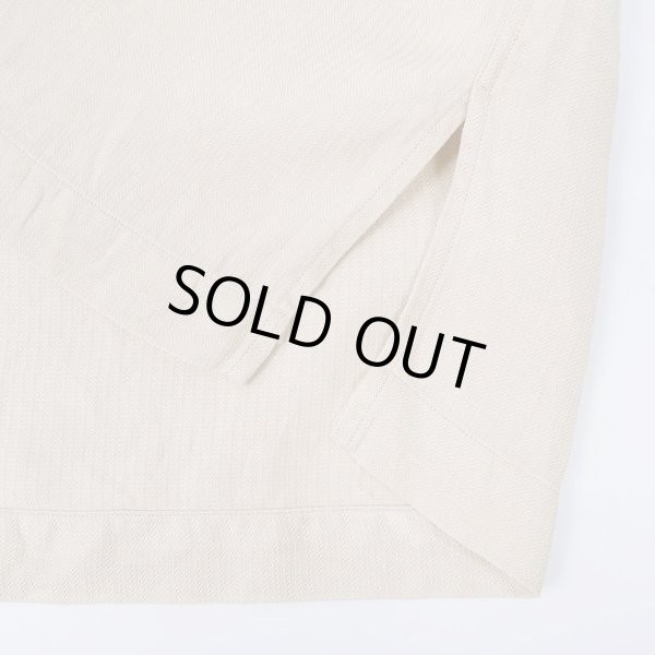 画像4: 90's Polo Ralph Lauren ヘリンボーン オープンカラーシャツ "CALDWELL / SILK×LINEN" (4)