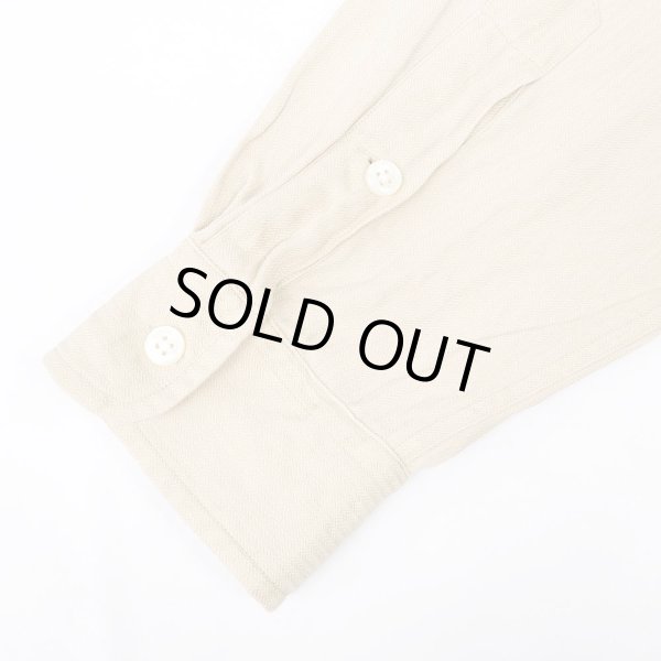 画像5: 90's Polo Ralph Lauren ヘリンボーン オープンカラーシャツ "CALDWELL / SILK×LINEN" (5)