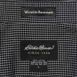 画像2: 00's Eddie Bauer ボタンダウンシャツ "BLACK Plaid" (2)