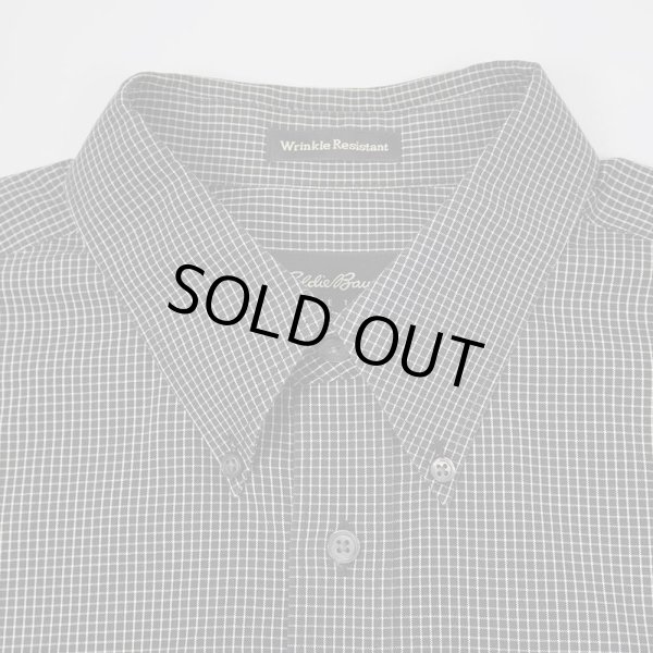 画像3: 00's Eddie Bauer ボタンダウンシャツ "BLACK Plaid" (3)