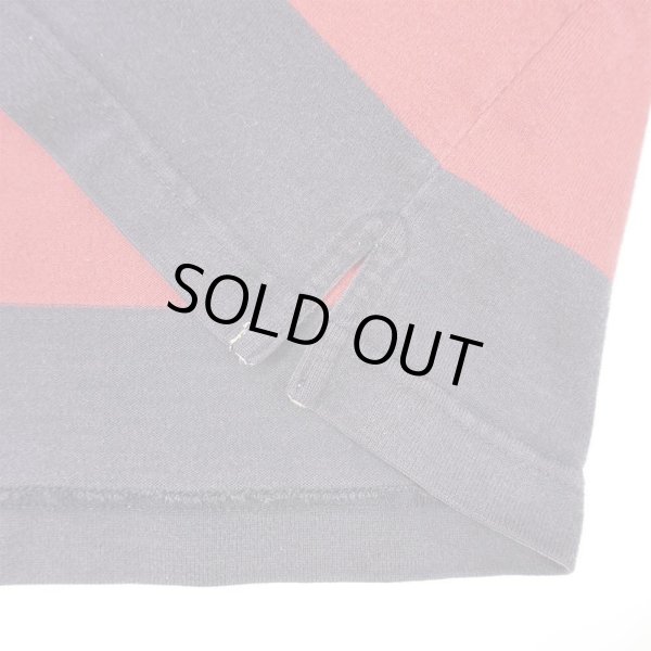 画像4: 90's LANDS' END ボーダー柄 ラガーシャツ (4)