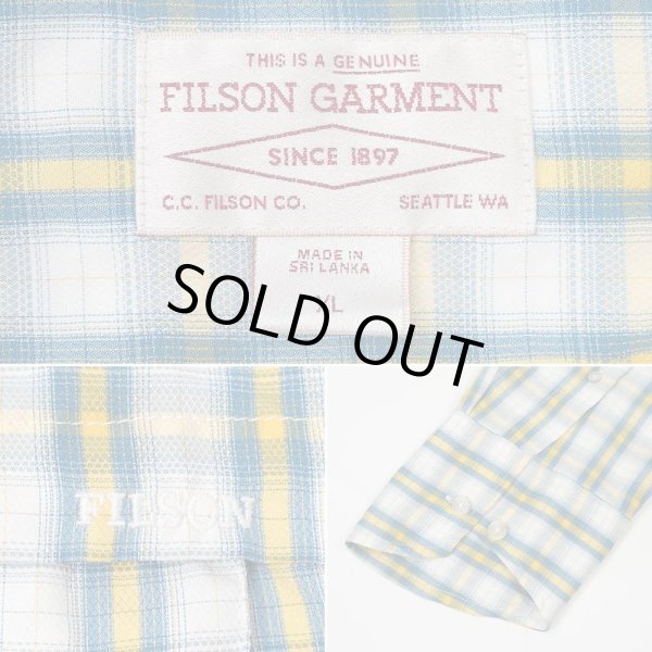 画像2: 00's FILSON オンブレチェック柄 フィッシングシャツ (2)