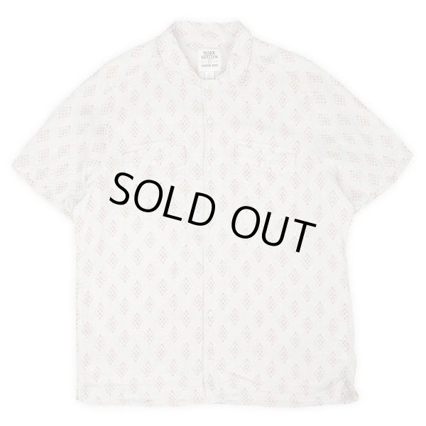 画像1: 00's LANDS' END × BLAKE SHELTON S/S 総柄 リネンシャツ (1)
