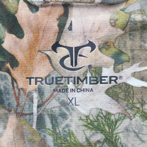 画像2: 00's TRUE TIMBER リアルツリーカモ柄 ボタンダウンシャツ "DEADSTOCK" (2)