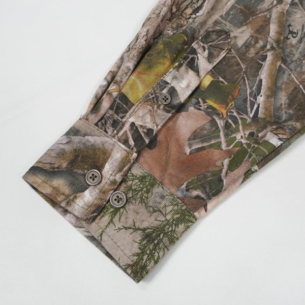 画像5: 00's TRUE TIMBER リアルツリーカモ柄 ボタンダウンシャツ "DEADSTOCK" (5)