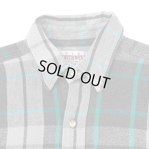 画像3: 90's NORTHWEST ヘビーネルシャツ "FIVE BROTHER OEM / MADE IN USA" (3)