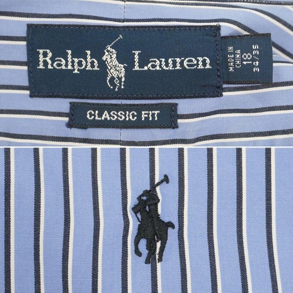 画像2: 90's Polo Ralph Lauren ボタンダウンシャツ "CLASSIC FIT" (2)