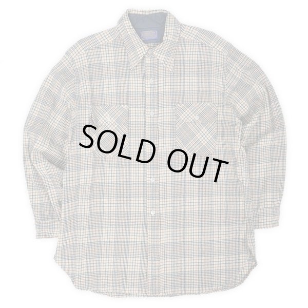 画像1: 70's Pendleton ウールワークシャツ "MADE IN USA" (1)