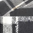 画像4: 90's PRIVATE PROPERTY ヘビーネルシャツ "MADE IN USA / BLACK Plaid" (4)