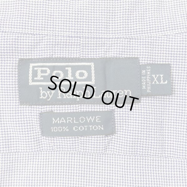画像2: 90's Polo Ralph Lauren レギュラーカラーシャツ "MARLOWE" (2)