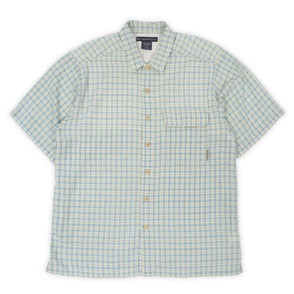 画像1: 00's EXOFFICIO S/S シアサッカー フィールドシャツ (1)