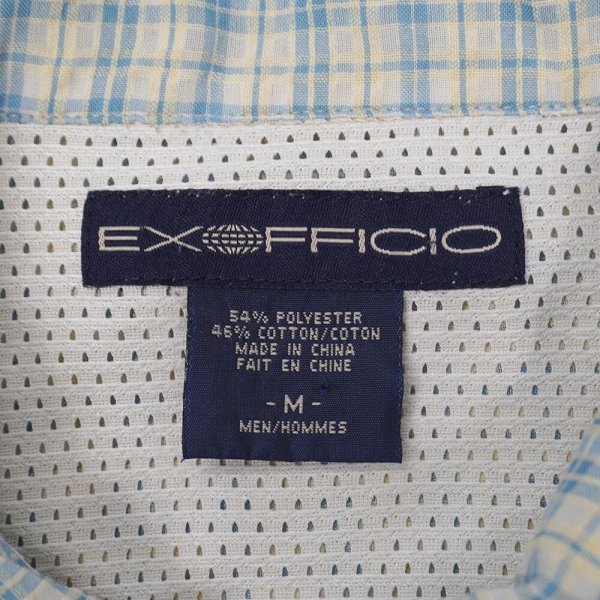 画像2: 00's EXOFFICIO S/S シアサッカー フィールドシャツ (2)