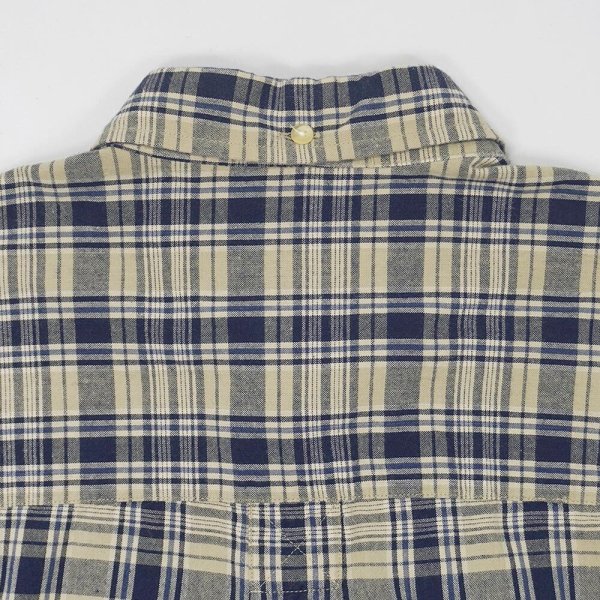 画像4: 90's Eddie Bauer S/S ボタンダウンシャツ "白タグ" (4)