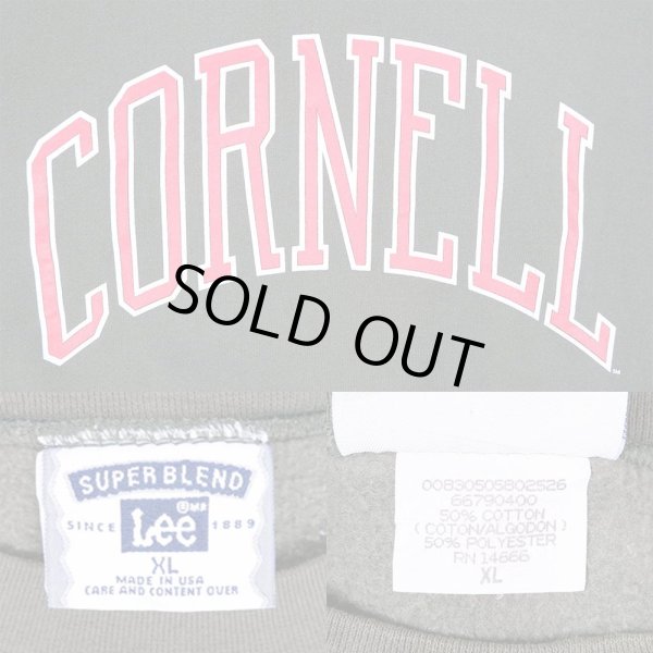 画像3: 90's Lee カレッジロゴ スウェット “MADE IN USA” (3)