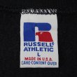 画像2: 90's RUSSELL 前V ブランクスウェット "BLACK / sizeL / MADE IN USA" (2)