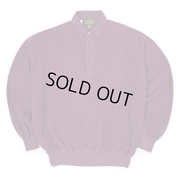 画像1: 90's Eddie Bauer インサイドアウト ポロスウェット (1)