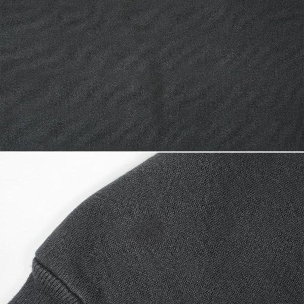 画像4: 90's Hanes リバースウィーブタイプ スウェット "MADE IN USA / BLACK" (4)